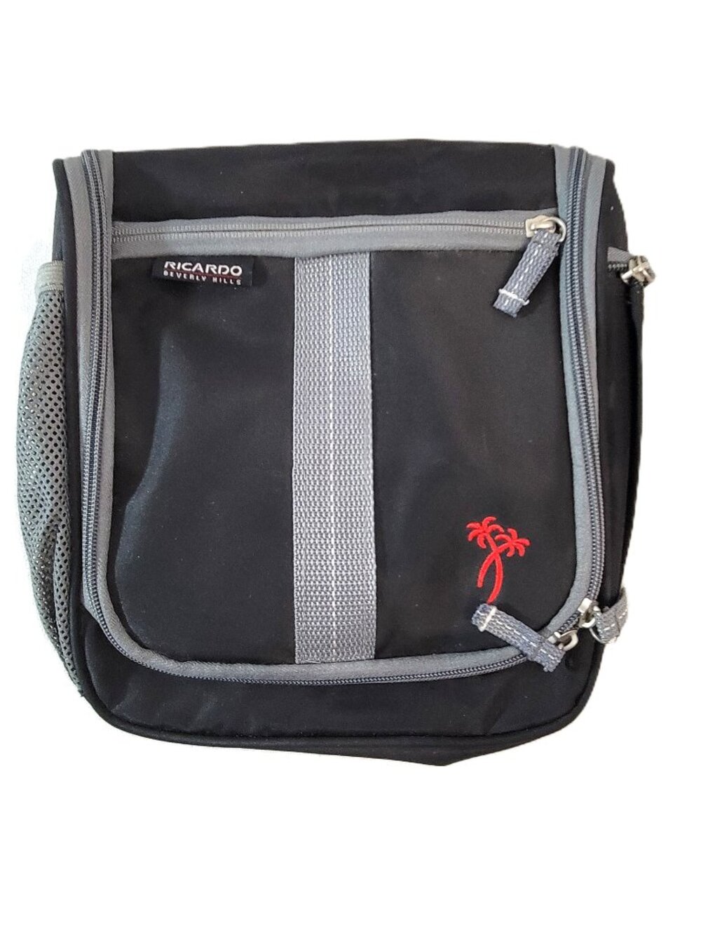 Ricardo Beverly Hills Essentials Hanging Toiletry Bag - Black Travel Organizer